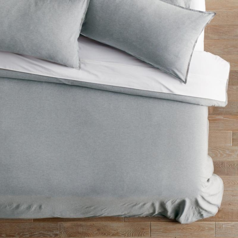 Frontgate Chambray Blue Duvet Cover King